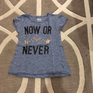 Now or never shirt